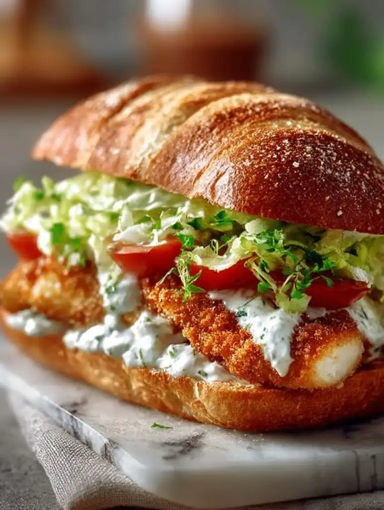 Crispy Chicken Caesar Sandwich: The Ultimate Guide & Recipe