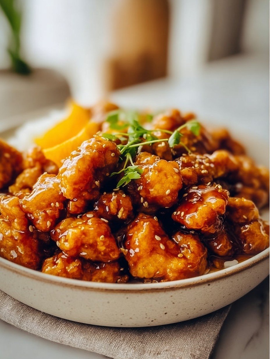 Crispy Orange Chicken