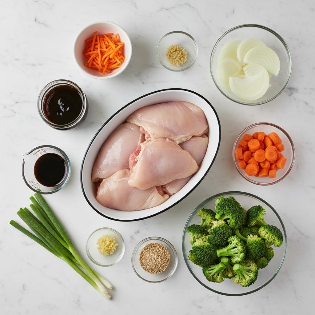 Dump and Go Crockpot Teriyaki Chicken Recipe