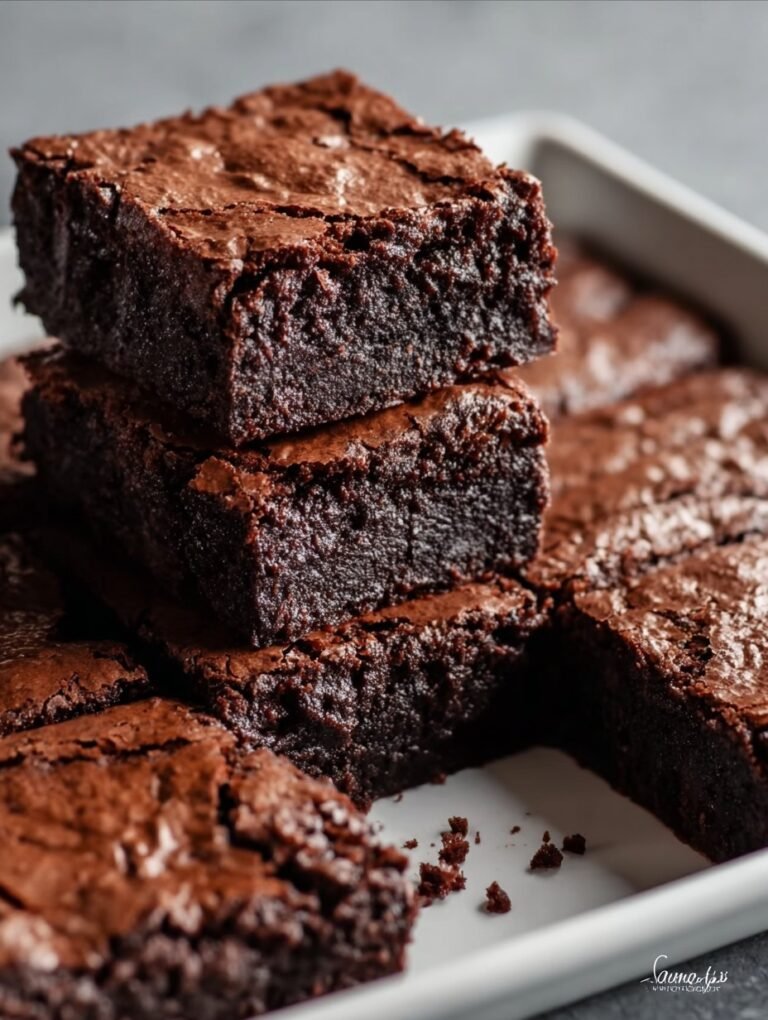 Easy Keto Brownies Made With Almond Flour