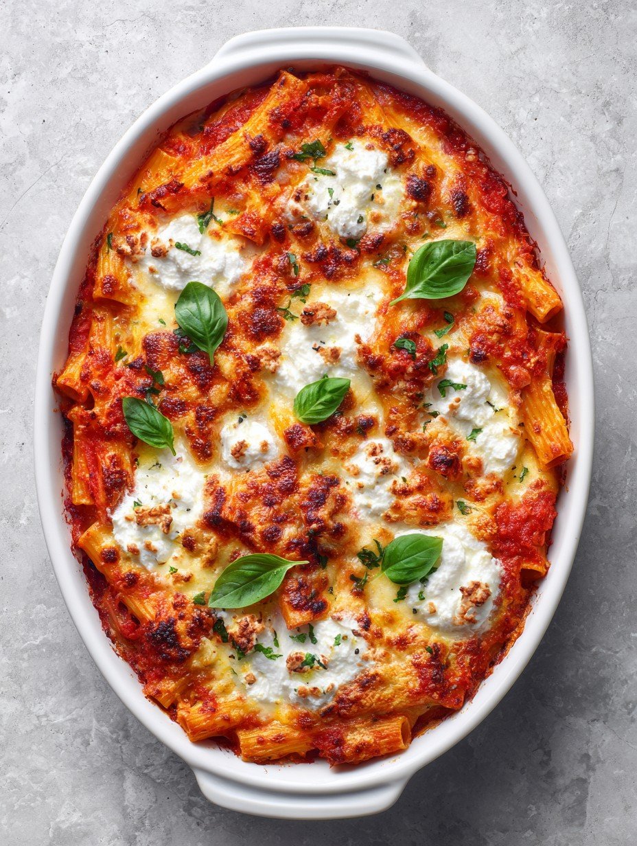 Easy Make-Ahead Baked Ziti Freezer Meal Prep