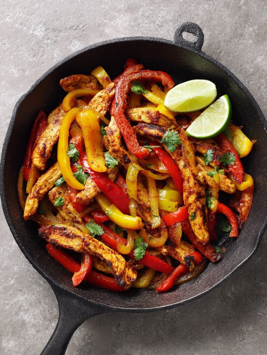 Easy Make-Ahead Chicken Fajitas Freezer Meal Prep