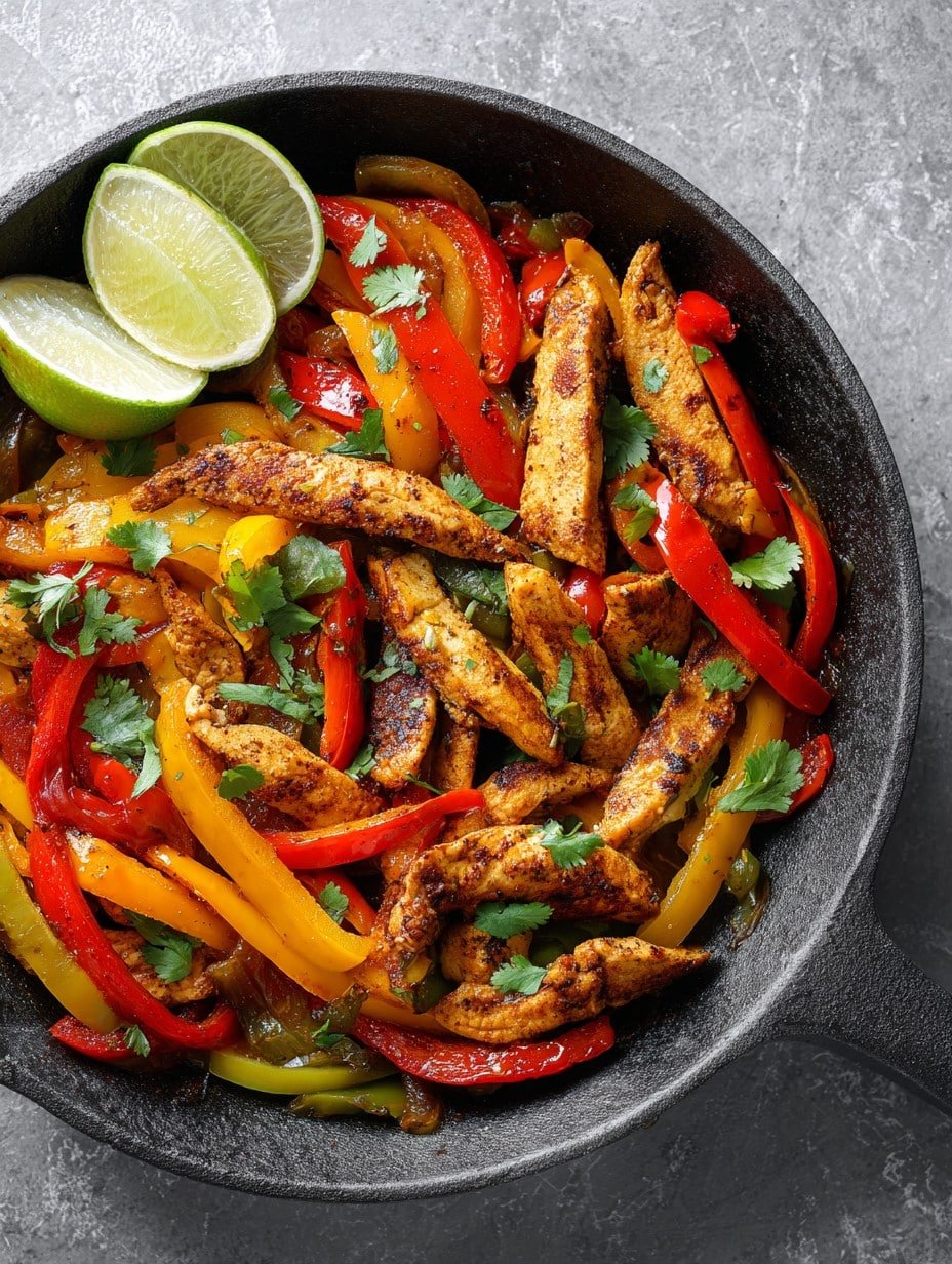 Easy Make-Ahead Chicken Fajitas Freezer Meal Prep