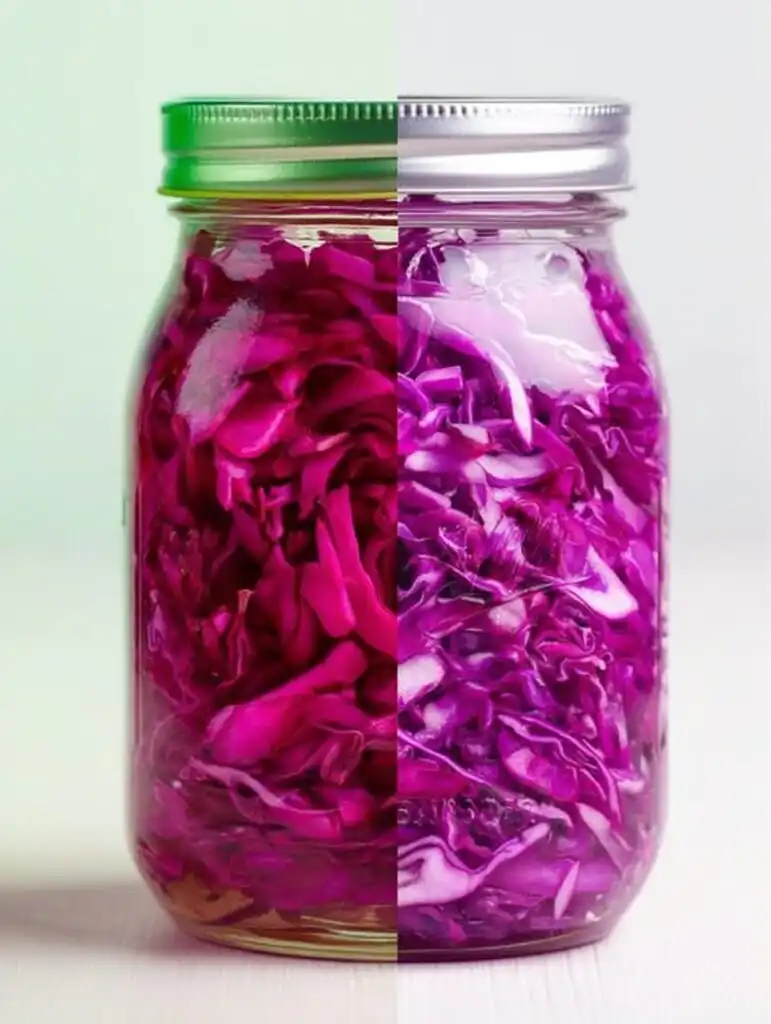 Easy Pickled Red Cabbage