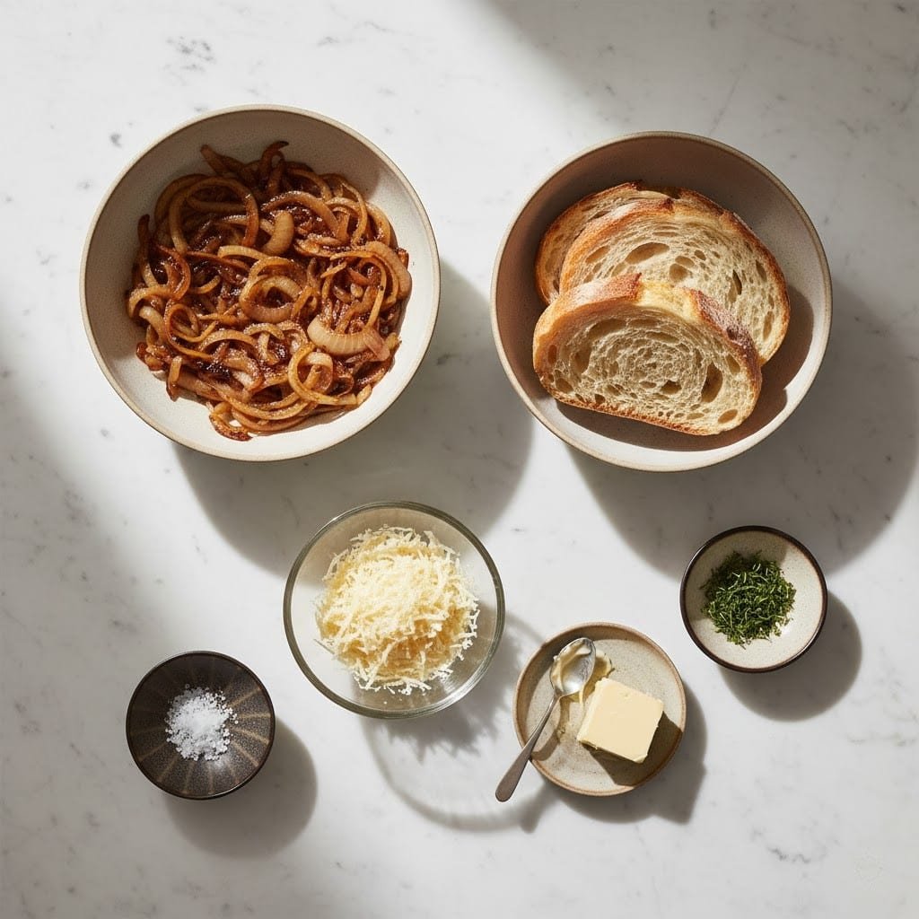 French Onion Grilled Cheese Sandwich