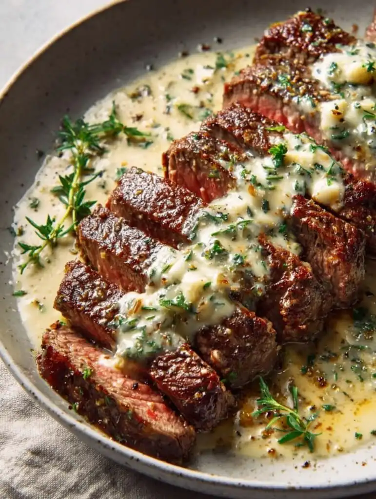 Garlic Butter Steak With Parmesan Cream Sauce Recipe Guide