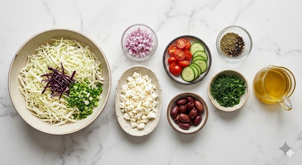 Greek Cabbage Salad