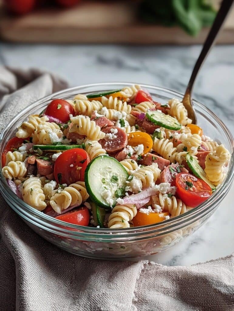 High Protein Italian Pasta Salad: My Go-To Fresh Meal Hack
