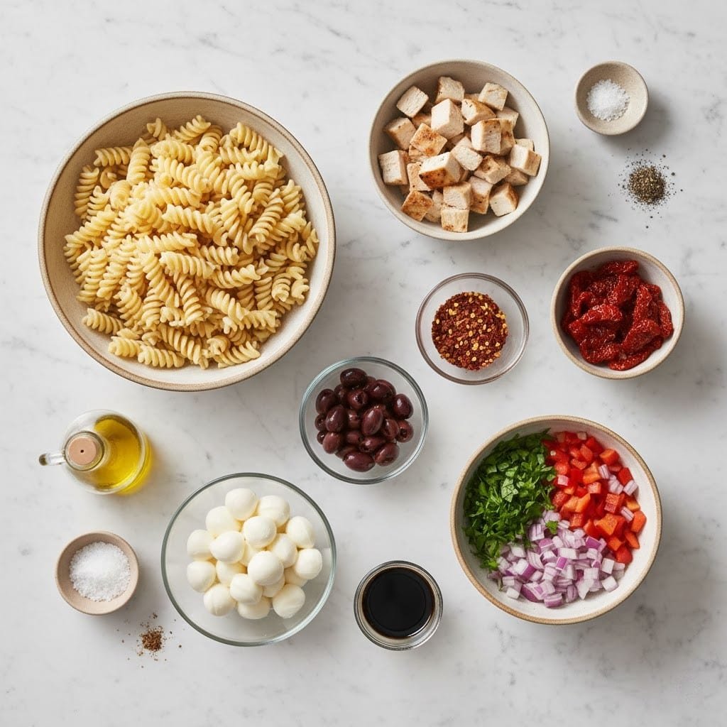 High Protein Italian Pasta Salad