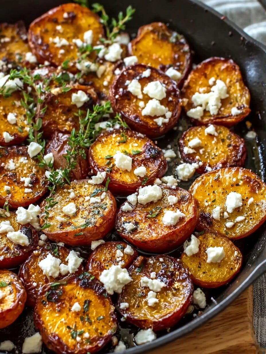 Honey Feta Potatoes