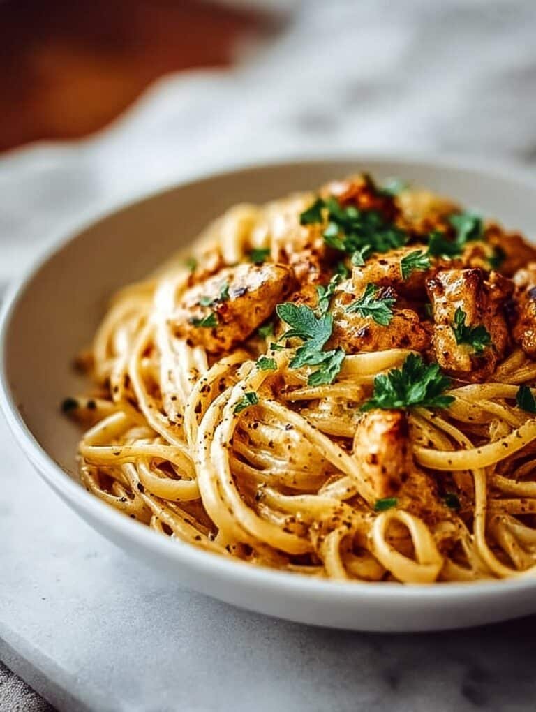 Irresistibly Easy Cowboy Butter Chicken Linguine in 30 Minutes