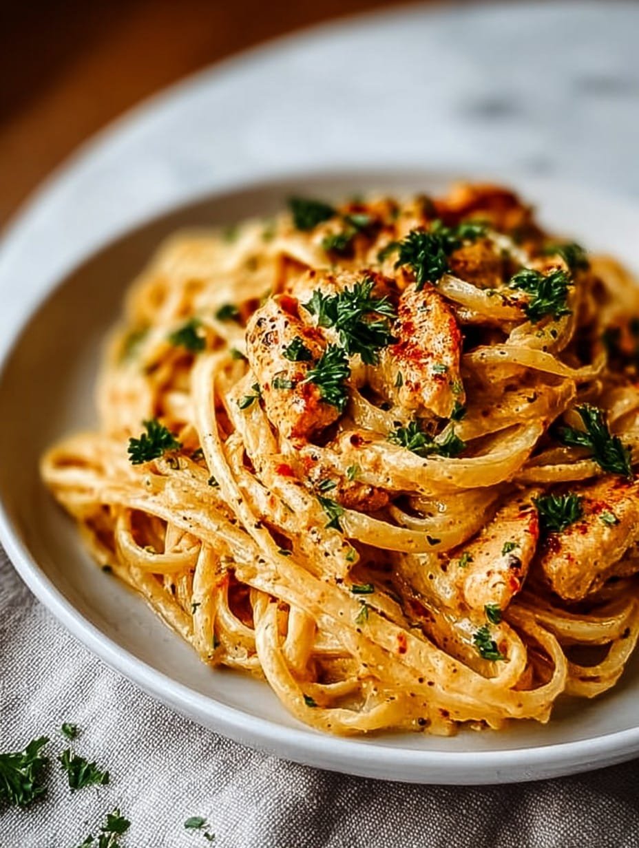 Irresistibly Easy Cowboy Butter Chicken Linguine in 30 Minutes