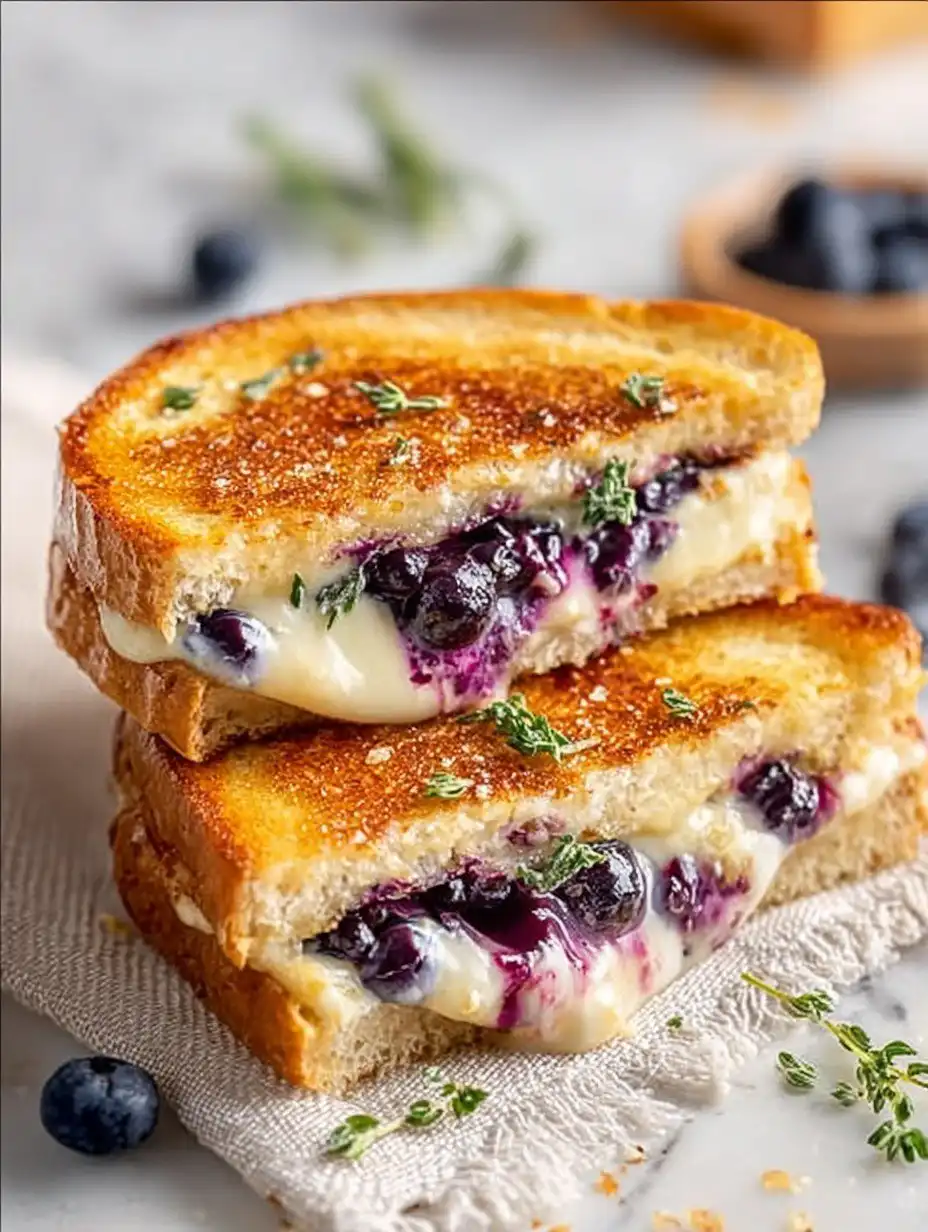 Juicy Blueberry Grilled Cheese Recipe: A Sweet & Savory Twist