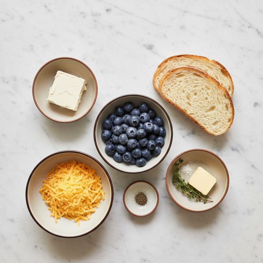 Juicy Blueberry Grilled Cheese Recipe