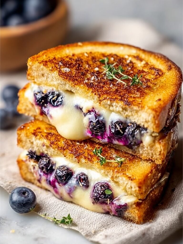 Juicy Blueberry Grilled Cheese: The Ultimate Comfort Twist