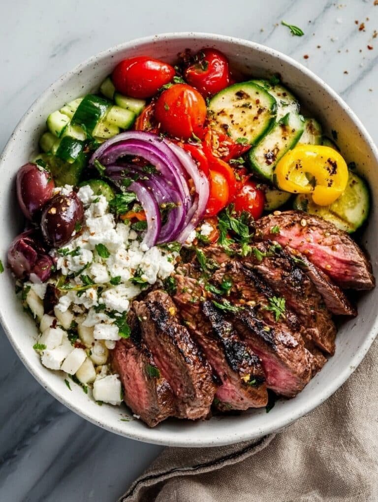 Mediterranean Steak Bowl Recipe for Real-Life Weeknights