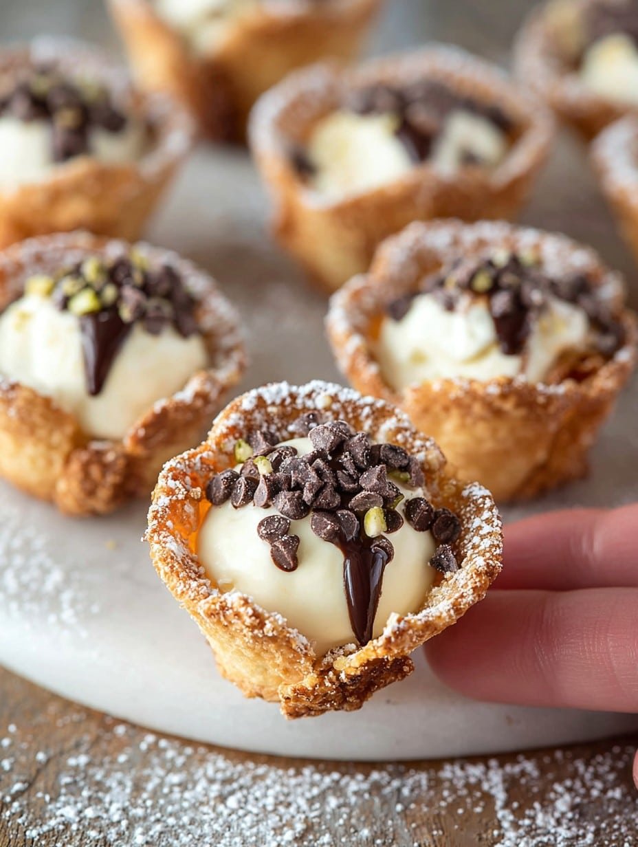 Mini Cannoli Cups