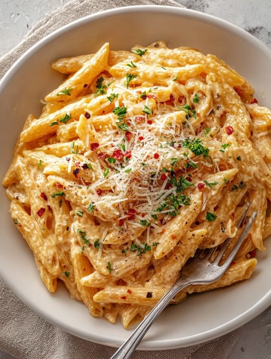 One Pot Creamy Garlic Pasta: Dinner’s Best Friend Recipe