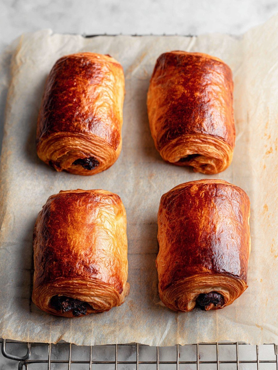 Pain au Chocolat (Chocolate Croissants)