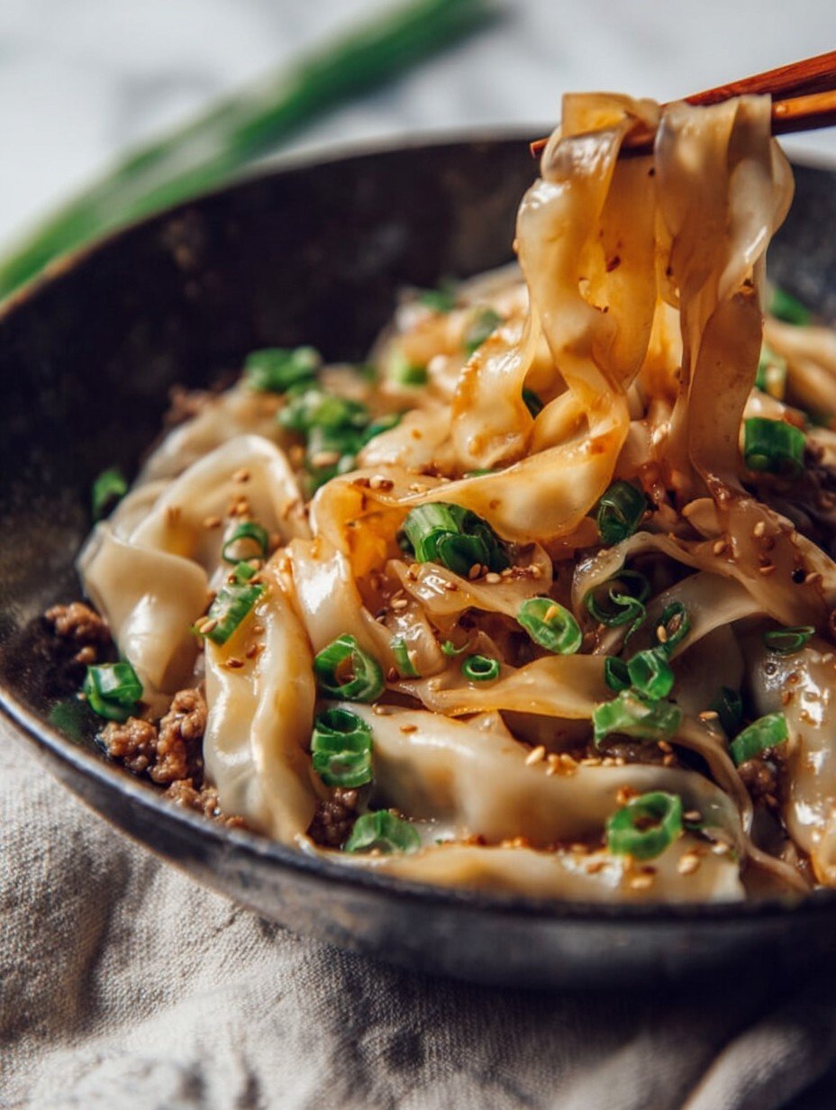Potsticker Noodle Bowl Recipe
