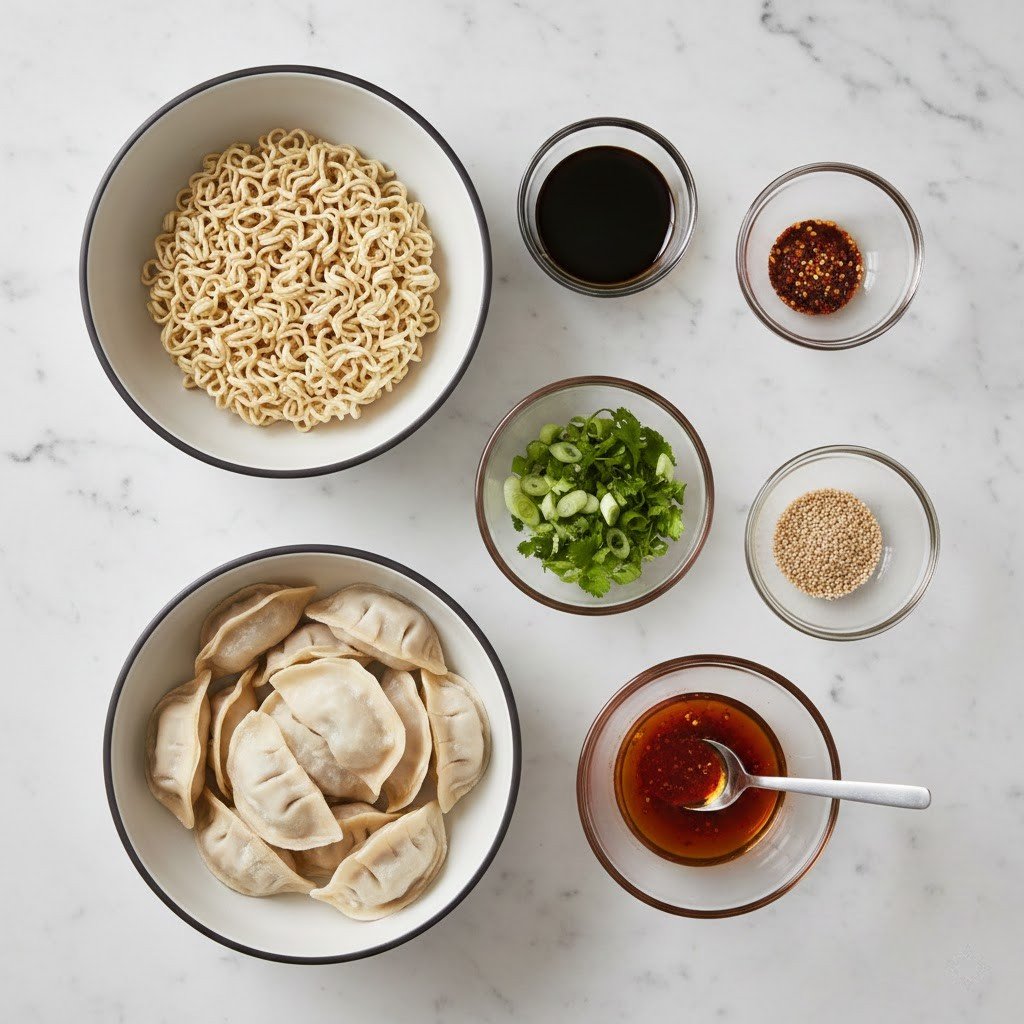 Potsticker Noodle Bowl