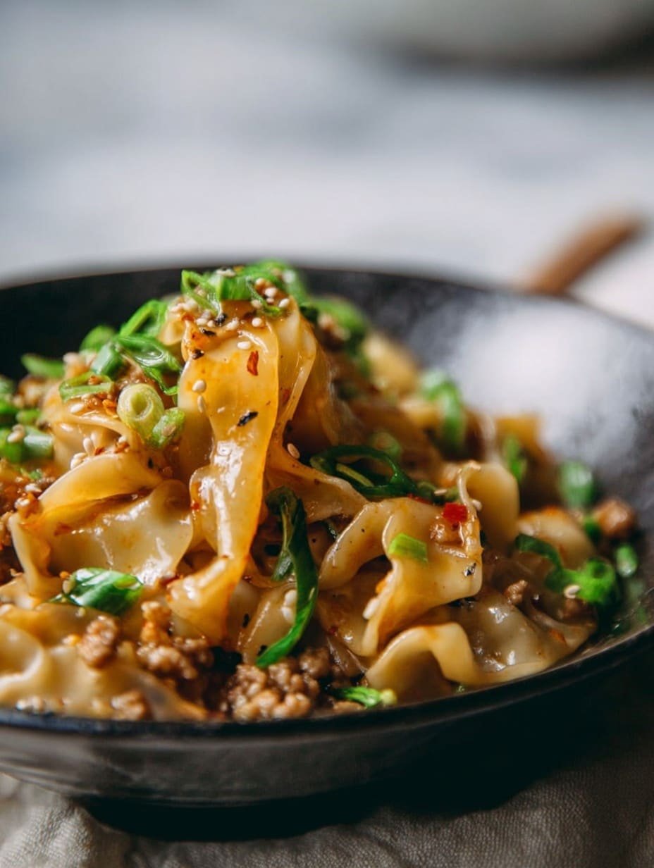 Potsticker Noodle Bowl
