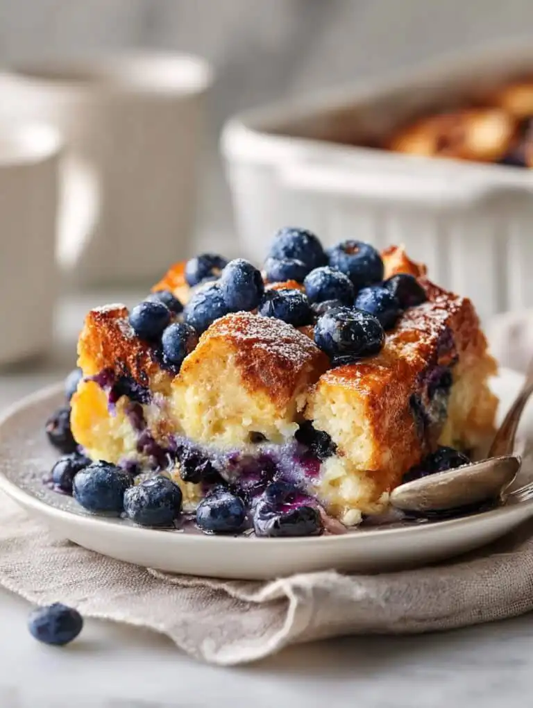 Quick Blueberry French Toast Casserole: Easy & Delicious Recipe