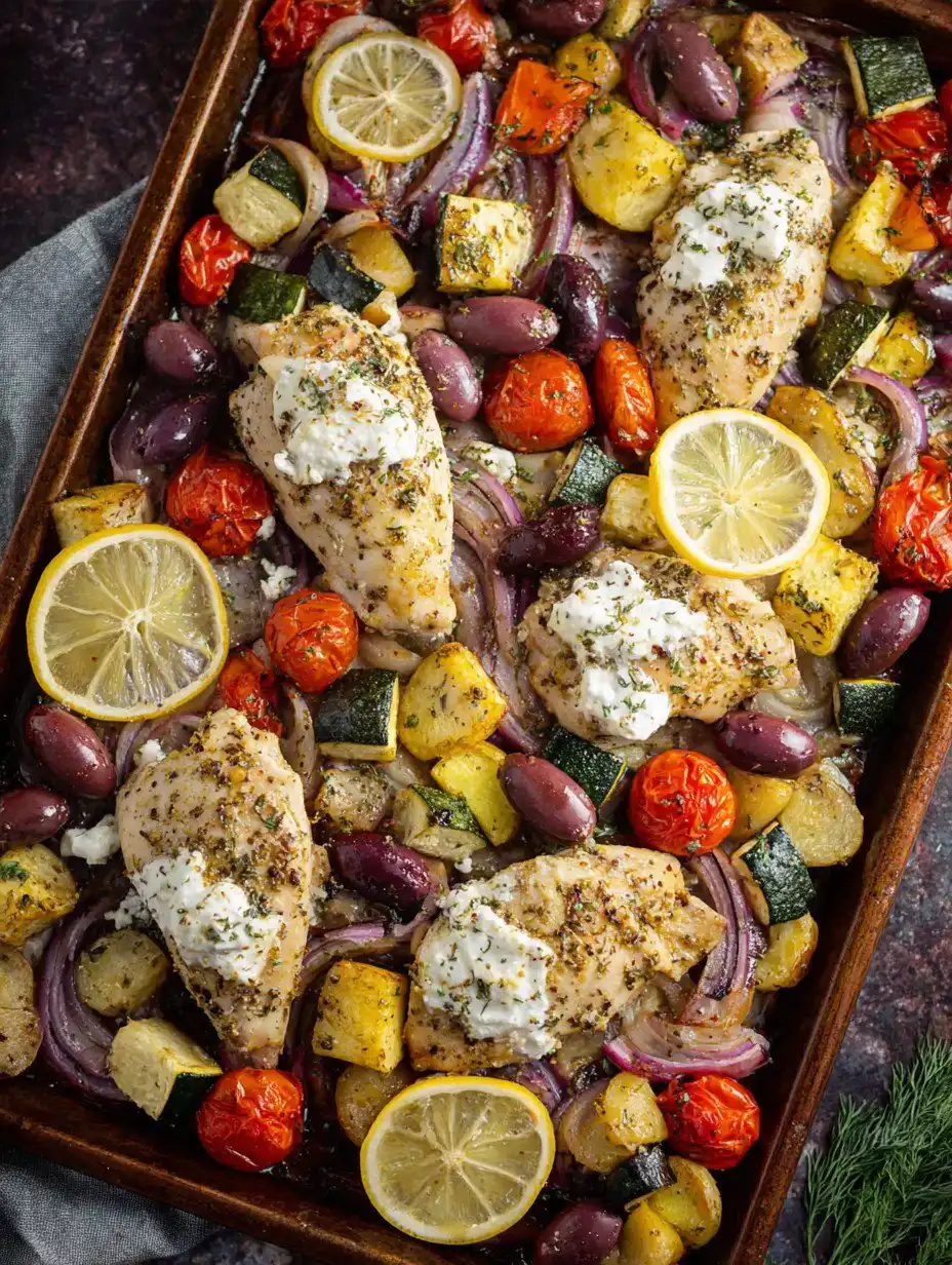 Sheet Pan Greek Chicken: Easy Home Cooked Flavor Fast
