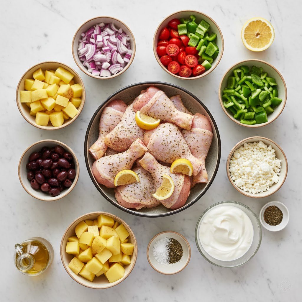Sheet Pan Greek Chicken