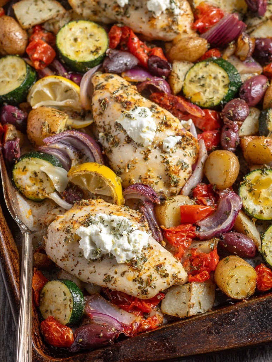 Sheet Pan Greek Chicken