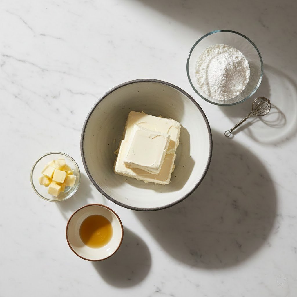 Shortcut Cream Cheese Frosting for Sugar Cookie Bars