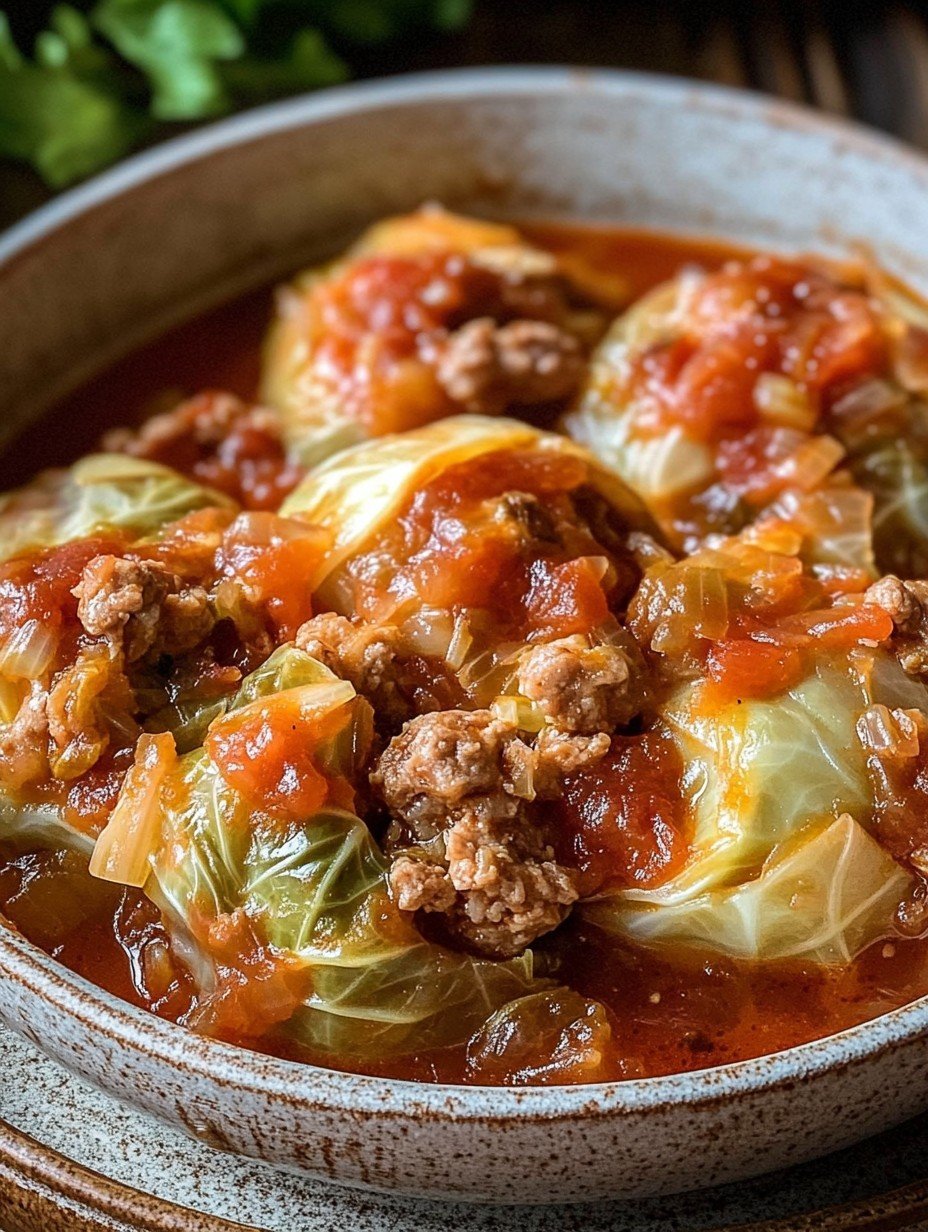 Slow Cooker Cabbage Rolls: The Mystery Ingredient