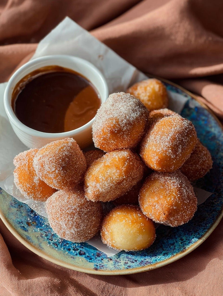 Sweet Air Fryer Churro Bites Recipe