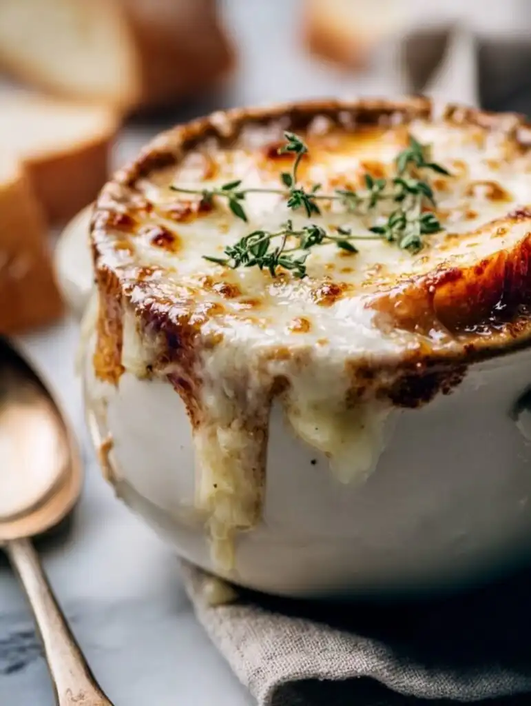 The BEST Easy French Onion Soup for Cozy Nights In
