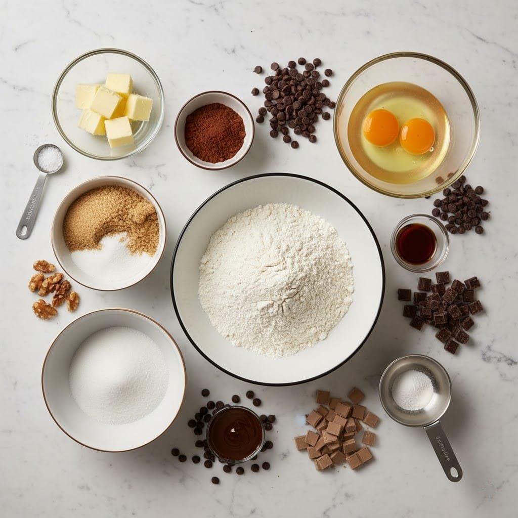 The BEST Fudgy Chewy Brookies