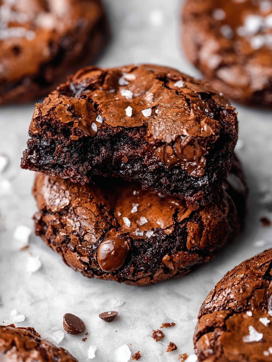 The BEST Fudgy Chewy Brookies