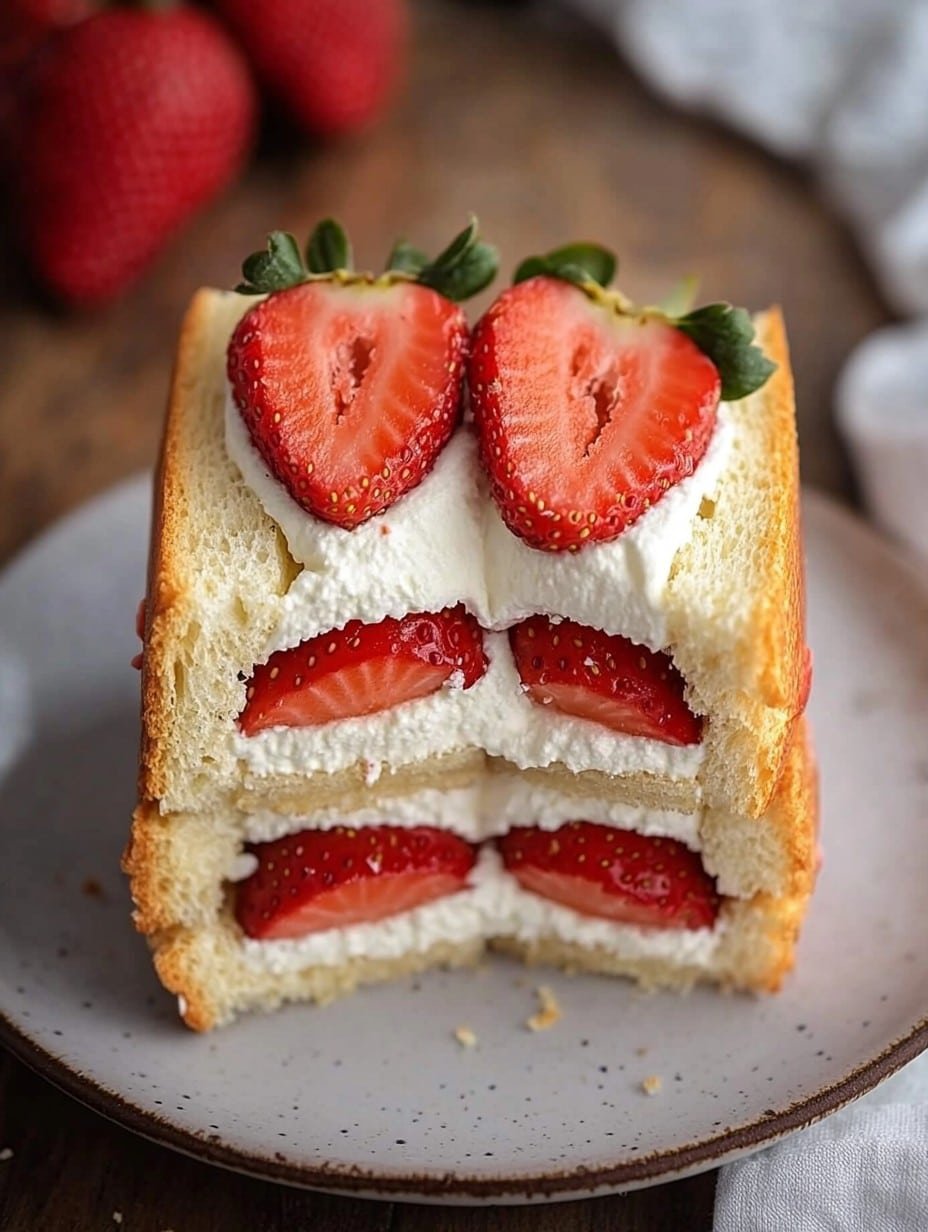 The Japanese Strawberry Sandwich Secret for the Lightest, Fluffiest Brunch (Without the Effort)