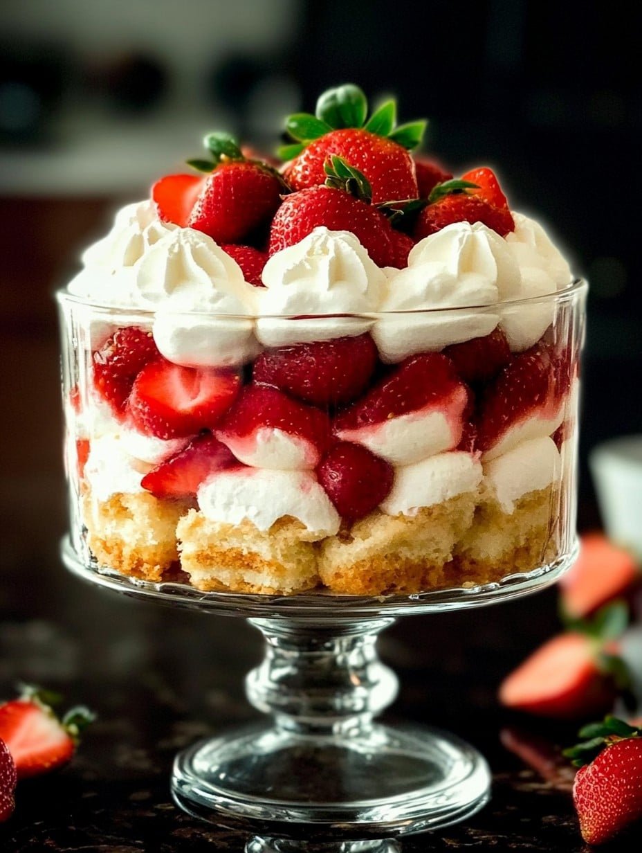 The Ultimate Strawberry Shortcake Trifle for Large Parties (Without the Heavy Cleanup)