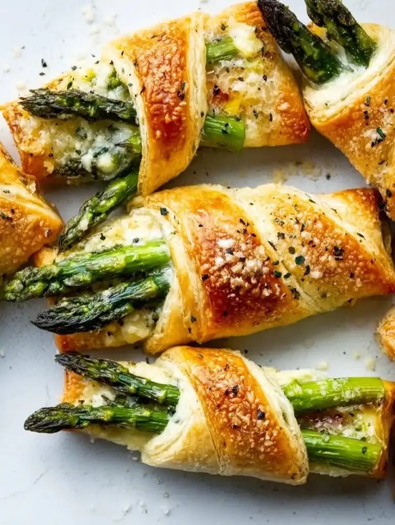 Asparagus Puff Pastry Bundles