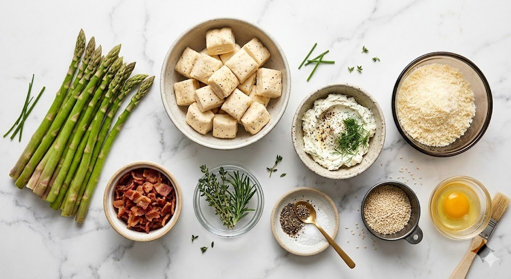 Asparagus Puff Pastry Bundles