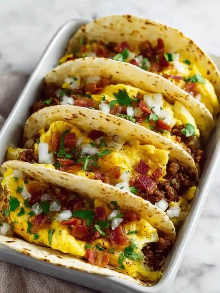 Baked Breakfast Tacos