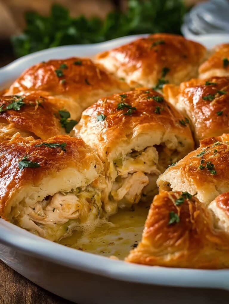 Chicken Crescent Casserole