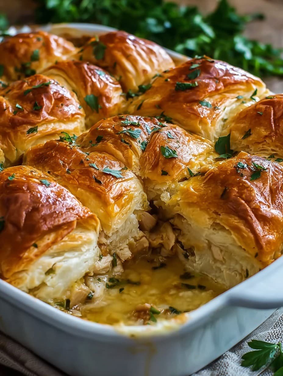 Chicken Crescent Casserole