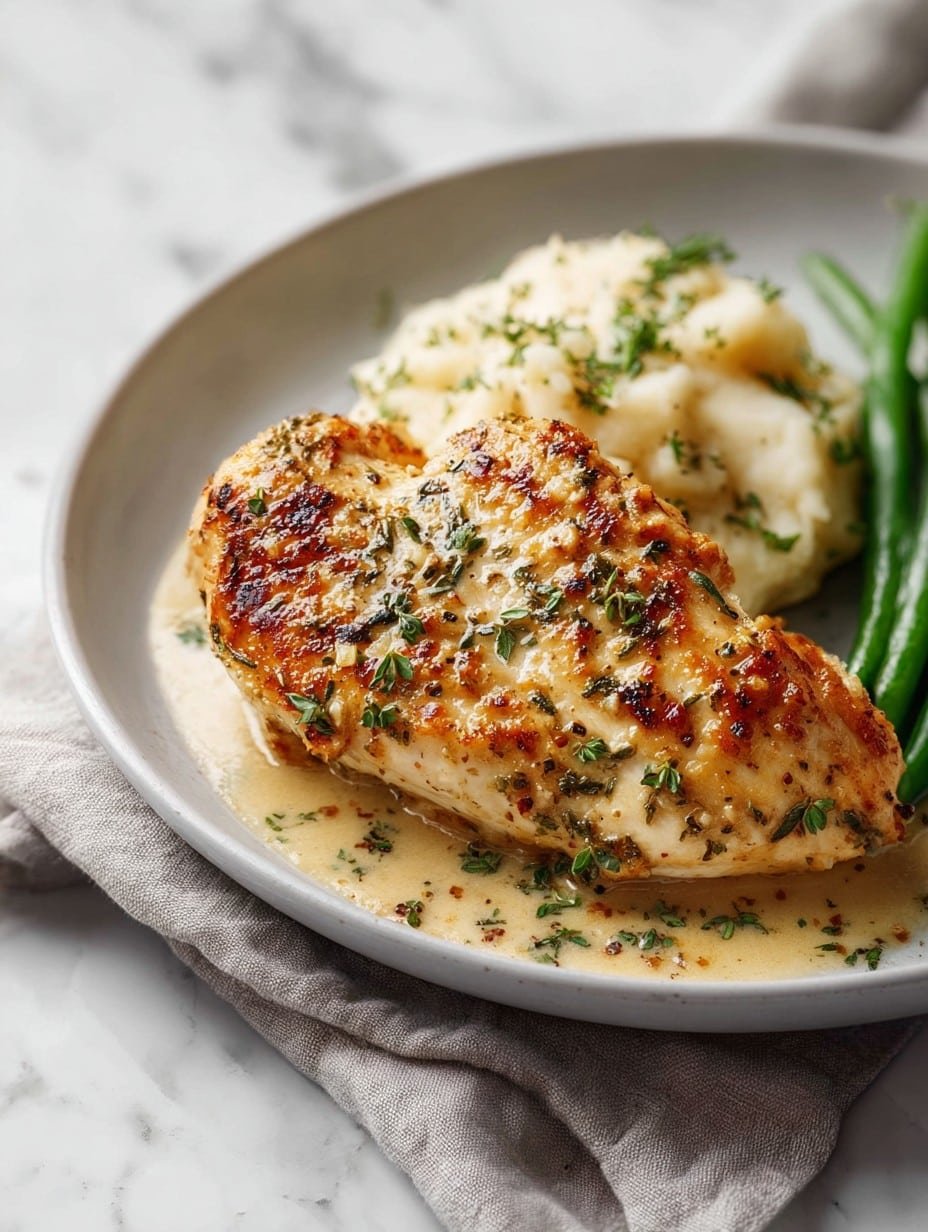 Creamy Garlic Parmesan Chicken Breast