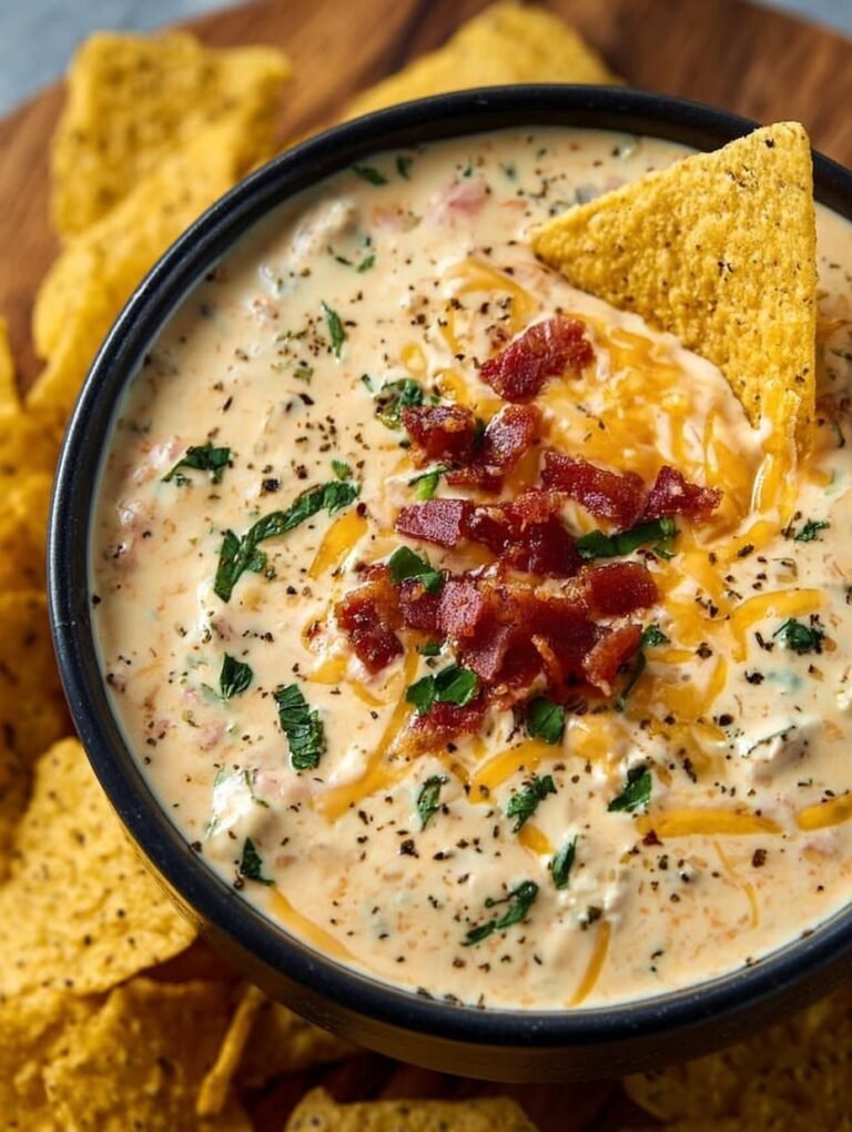 Creamy Greek Yogurt Queso