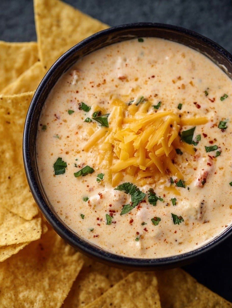 Creamy Greek Yogurt Queso