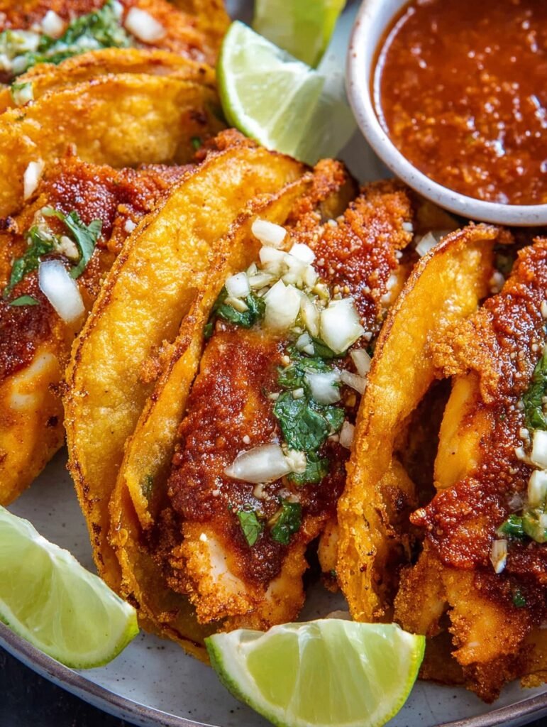 Crispy Chicken Tacos