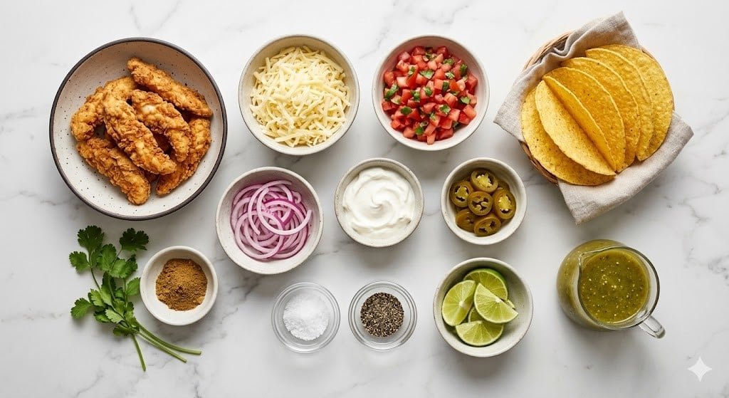 Crispy Chicken Tacos