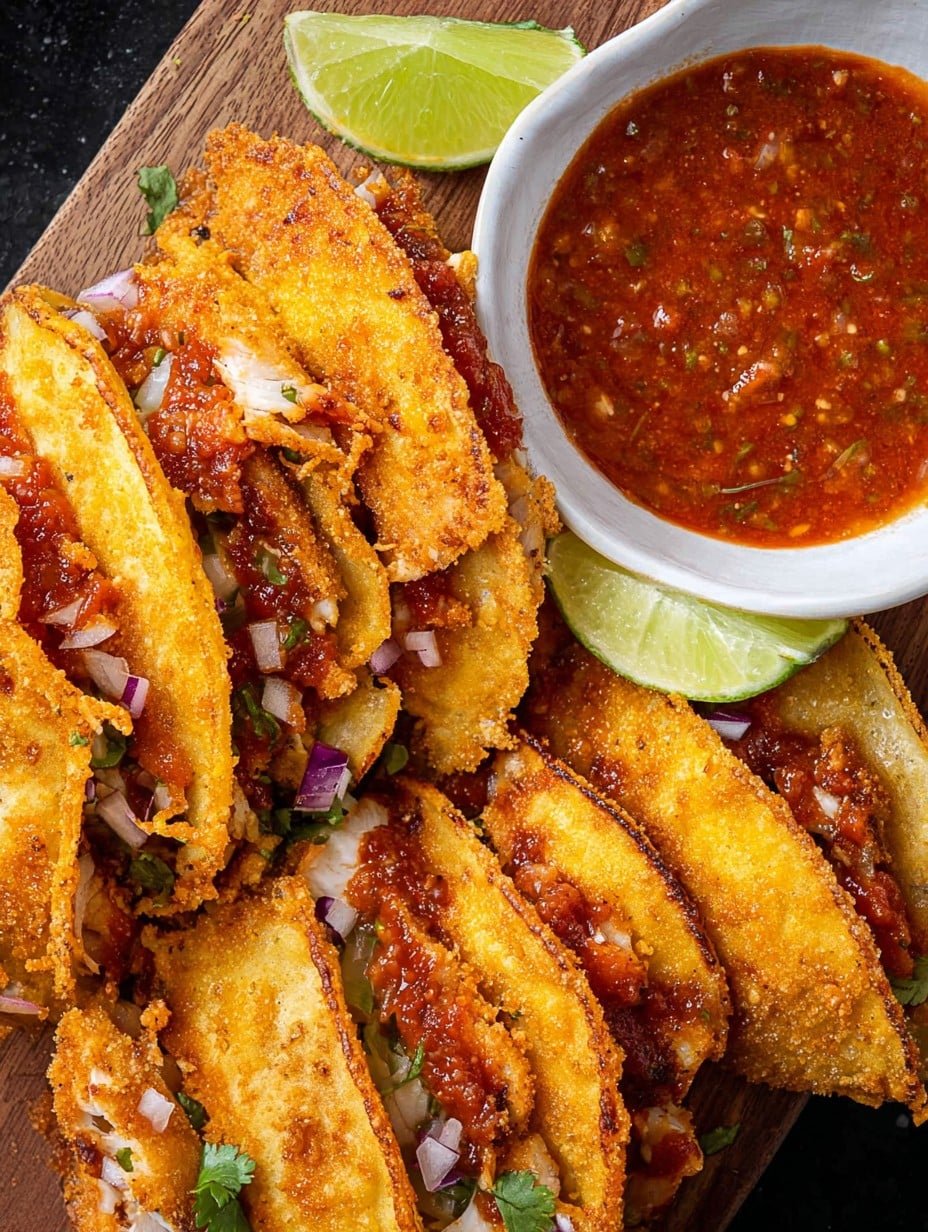 Crispy Chicken Tacos