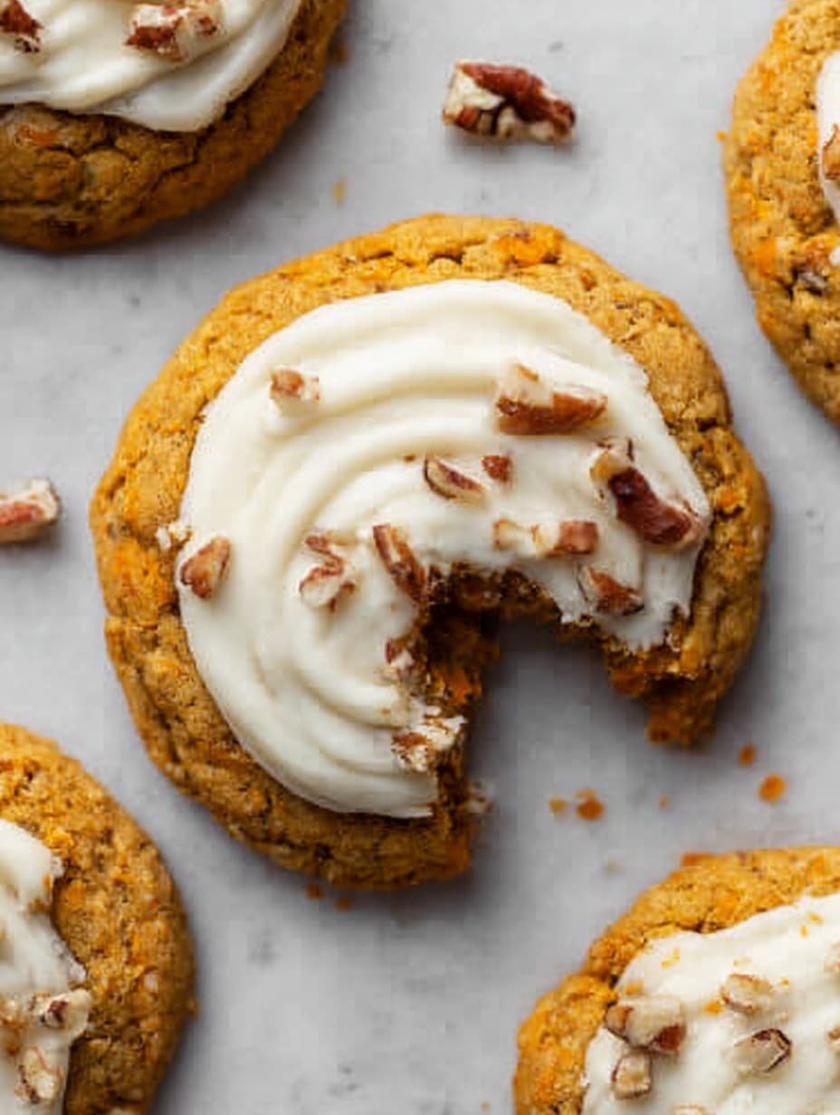 Crumbl Carrot Cake Cookies